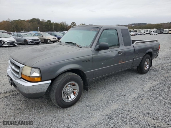 1999 Ford Ranger XL with VIN 1FTYR14XXXTA63315, listed as a Copart auction lot 78167804 with 338,762 mi miles and Salvage Title. Bid and sale history available at carsss.com. Image 1.