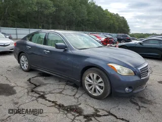 2011 Infiniti M37 with VIN JN1BY1AR5BM373456, listed as a Copart auction lot 73977884 with 0 mi miles and Salvage Title. Bid and sale history available at carsss.com. Image 4.