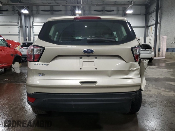 2017 Ford Escape S with VIN 1FMCU0F79HUC26012, listed as a Copart auction lot 65235285 with 98,682 mi miles and Salvage title. Bid and sale history available at DreamBid. Image 6.