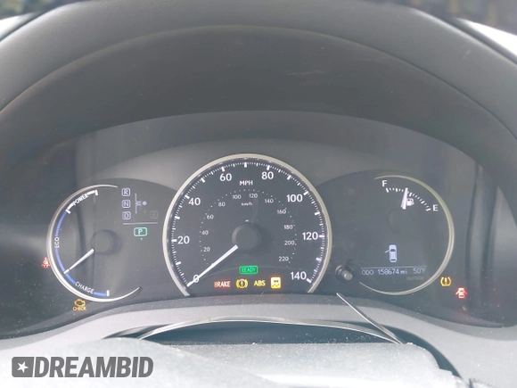 2017 Lexus CT with VIN JTHKD5BH3H2281061, listed as a IAAI auction lot 41936253 with 158,674 mi miles. Bid and sale history available at carsss.com. Image 7.