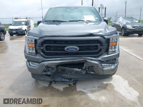 2023 Ford F-150 XL with VIN 1FTEW1C53PKD58824, listed as a IAAI auction lot 40265055 with 25,958 mi miles and . Bid and sale history available at DreamBid. Image 6.