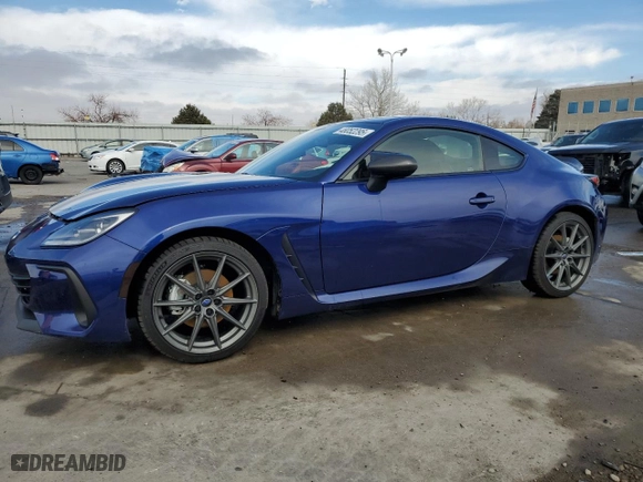2024 Subaru BRZ Limited with VIN JF1ZDBE16R9704131, listed as a Copart auction lot 48052295 with 3,308 mi miles and Salvage Title. Bid and sale history available at carsss.com. Image 1.
