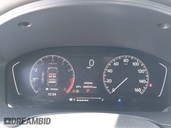2022 Honda Civic Sport z VIN 2HGFE2F59NH508806, wystawiony jako IAAI lot #42194530 z przebiegiem 64 574 mil mil oraz . Historia ofert i sprzedaży dostępna na DreamBid. Obrazek 7.
