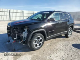 2022 Jeep Compass Trailhawk with VIN 3C4NJDDBXNT176019, listed as a Copart auction lot 41525555 with 39,402 mi miles and Clean title. Bid and sale history available at DreamBid. Image 1.