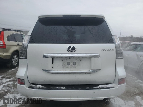2023 Lexus GX with VIN JTJAM7BX1P5341932, listed as a Copart auction lot 46938075 with 27,315 mi miles and Salvage Title. Bid and sale history available at carsss.com. Image 6.