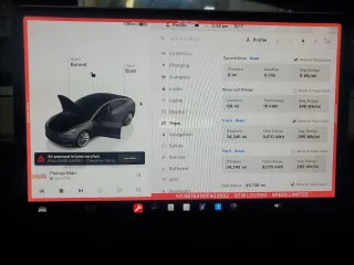 2023 Tesla Model 3 z VIN 5YJ3E1EAXPF433682, wystawiony jako Copart lot #59864445 z przebiegiem 85 738 mil mil oraz Czysty tytuł • Clean title. Historia ofert i sprzedaży dostępna na DreamBid. Obrazek 9.