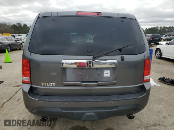 2012 Honda Pilot EX-L with VIN 5FNYF3H58CB013474, listed as a Copart auction lot 47058205 with 142,766 mi miles and Salvage Title. Bid and sale history available at carsss.com. Image 6.