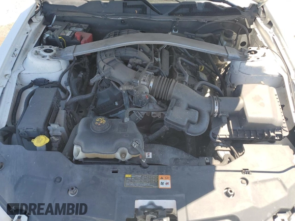 2011 Ford Mustang V6 with VIN 1ZVBP8EM6B5124484, listed as a Copart auction lot 49663055 with 132,898 mi miles and Salvage title. Bid and sale history available at DreamBid. Image 11.