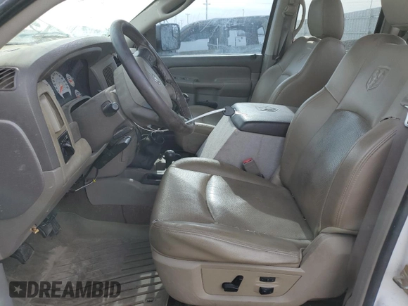2005 Dodge 2500 SLT with VIN 3D7KS28C15G861404, listed as a Copart auction lot 55014625 with 375,107 mi miles and Salvage title. Bid and sale history available at DreamBid. Image 7.