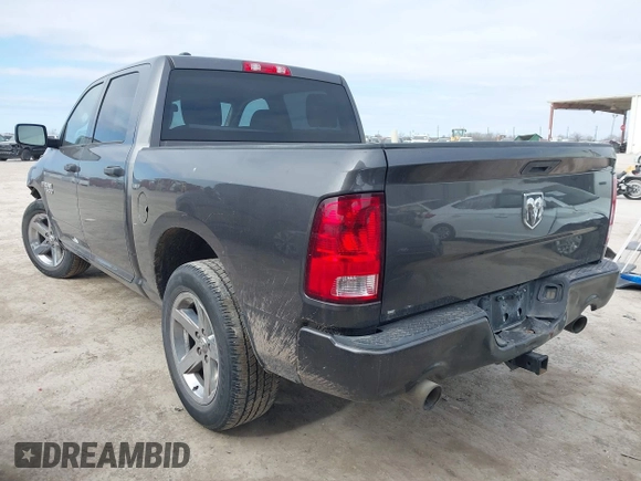 2014 Ram 1500 Express with VIN 1C6RR6KT2ES301959, listed as a IAAI auction lot 41619440 with 146,163 mi miles. Bid and sale history available at carsss.com. Image 3.