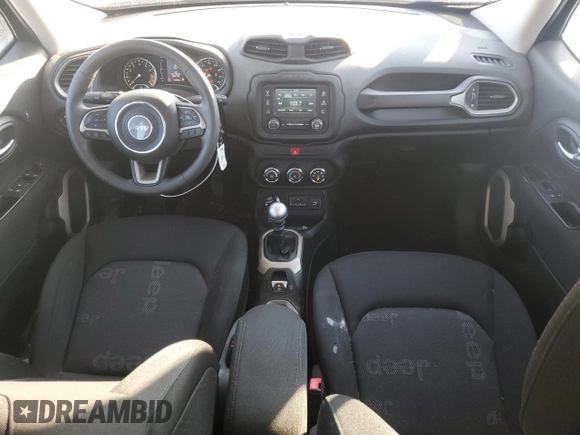 2016 Jeep Renegade Sport with VIN ZACCJBAW3GPC70790, listed as a Copart auction lot 42092565 with 14,125 mi miles and Salvage Title. Bid and sale history available at DreamBid. Image 8.