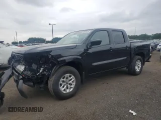 2024 Nissan Frontier SV с VIN 1N6ED1EK7RN614857, выставлен на аукционе Copart как лот 59234425 с пробегом 23 188 миль миль и Списание • Salvage title. История ставок и продаж доступна на DreamBid. Изображение 1.