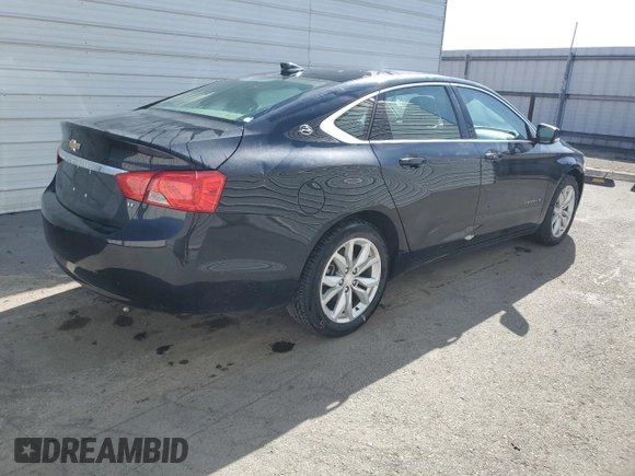 2019 Chevrolet Impala LT with VIN 1G11Z5SA1KU137952, listed as a Copart auction lot 56077765 with 92,203 mi miles and Salvage Title. Bid and sale history available at DreamBid. Image 3.