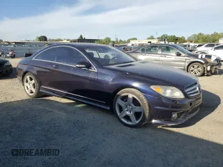 2008 Mercedes-Benz CL-Class V8 with VIN WDDEJ71XX8A010943, listed as a Copart auction lot 52881155 with 97,371 mi miles and Clean Title. Bid and sale history available at carsss.com. Image 4.