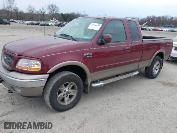 2003 Ford F-150 XL with VIN 1FTRX18L43NA96018, listed as a IAAI auction lot 41871947 with 208,517 mi miles. Bid and sale history available at carsss.com. Image 2.