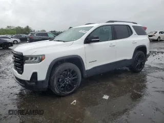 2023 GMC Acadia SLE with VIN 1GKKNKL42PZ129307, listed as a Copart auction lot 58541955 with 18,771 mi miles and Salvage title. Bid and sale history available at DreamBid. Image 1.