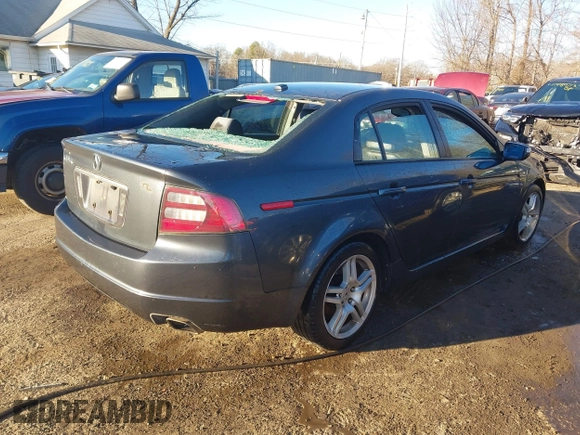 2007 Acura TL with VIN 19UUA66287A003714, listed as a IAAI auction lot 41490326 with 1 mi miles. Bid and sale history available at carsss.com. Image 4.