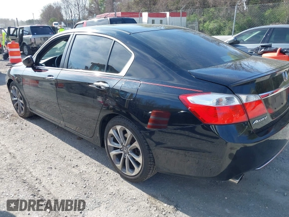2013 Honda Accord Sport with VIN 1HGCR2F57DA003058, listed as a IAAI auction lot 41904056 with 242,897 mi miles and . Bid and sale history available at DreamBid. Image 3.