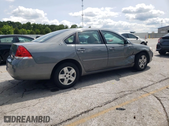 2008 Chevrolet Impala LS z VIN 2G1WB58KX81197842, wystawiony jako Copart lot #59018135 z przebiegiem 126 824 mil mil oraz Szkoda całkowita • Salvage title. Historia ofert i sprzedaży dostępna na DreamBid. Obrazek 3.