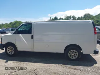 2014 Chevrolet Express Cargo z VIN 1GCSGAFX1E1168424, wystawiony jako IAAI lot #42610312 z przebiegiem 245 507 mil mil oraz . Historia ofert i sprzedaży dostępna na DreamBid. Obrazek 14.