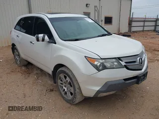 2007 Acura MDX with VIN 2HNYD282X7H512437, listed as a IAAI auction lot 42172436 with 445,273 mi miles. Bid and sale history available at carsss.com. Image 1.