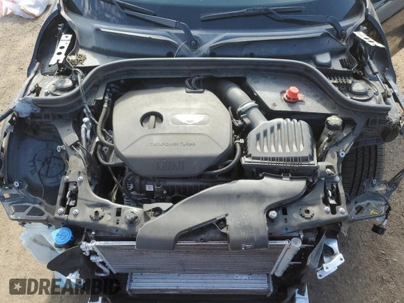2019 MINI Hardtop Cooper with VIN WMWXP5C51K2H30117, listed as a Copart auction lot 55526285 with 52,764 mi miles and Salvage title. Bid and sale history available at DreamBid. Image 11.