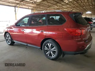 2017 Nissan Pathfinder S with VIN 5N1DR2MN0HC654897, listed as a Copart auction lot 64501285 with 129,075 mi miles and Clean title. Bid and sale history available at DreamBid. Image 2.