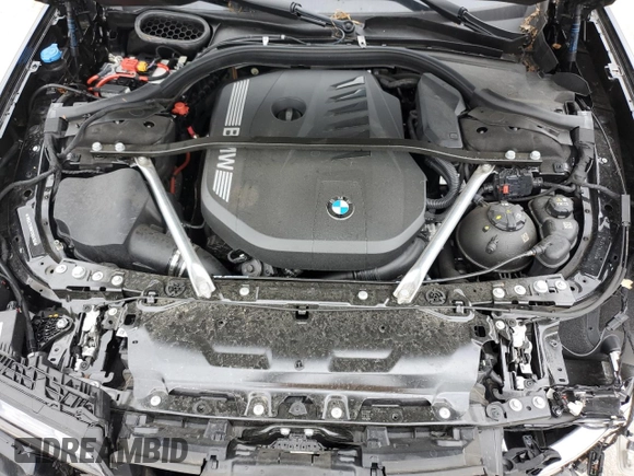 2023 BMW 7 Series 740i with VIN WBA23EH06PCM24760, listed as a Copart auction lot 44923635 with 20,840 mi miles and Salvage Title. Bid and sale history available at carsss.com. Image 12.