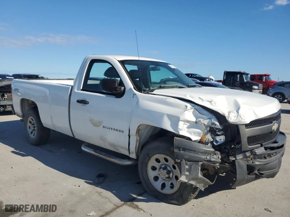 2011 Chevrolet Silverado 1500 Work Truck with VIN 1GCNKPEA6BZ269614, listed as a Copart auction lot 76128314 with 179,310 mi miles and Salvage Title. Bid and sale history available at carsss.com. Image 4.