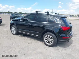 2015 Audi Q5 Premium with VIN WA1CFAFP7FA130120, listed as a IAAI auction lot 41688796 with 74,518 mi miles. Bid and sale history available at carsss.com. Image 3.