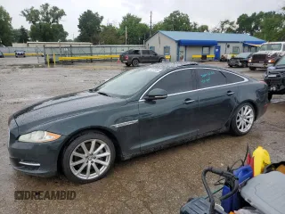 2011 Jaguar XJ with VIN SAJWA1CB8BLV09914, listed as a Copart auction lot 59522485 with Not provided miles and Salvage title. Bid and sale history available at DreamBid. Image 1.