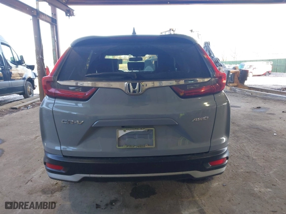 2021 Honda CR-V EX-L with VIN 5J6RW2H85MA010741, listed as a IAAI auction lot 41296406 with 17,309 mi miles. Bid and sale history available at carsss.com. Image 16.