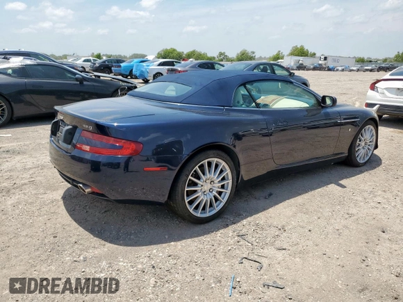 2007 Aston Martin DB9 z VIN SCFAD02A57GB08568, wystawiony jako Copart lot #57238375 z przebiegiem 41 255 mil mil oraz Tytuł czysty. Historia ofert i sprzedaży dostępna na DreamBid. Obrazek 3.