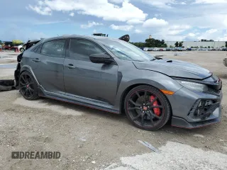 2018 Honda Civic Type R Touring z VIN SHHFK8G73JU203326, wystawiony jako Copart lot #69673394 z przebiegiem 80 339 mil mil oraz Nie do naprawy • Non repairable. Historia ofert i sprzedaży dostępna na DreamBid. Obrazek 4.