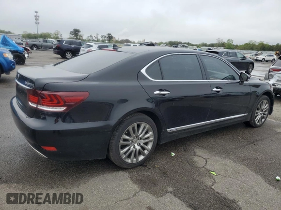 2013 Lexus LS z VIN JTHDU1EF0D5015775, wystawiony jako Copart lot #56936895 z przebiegiem 97 826 mil mil oraz Czysty tytuł • Clean title. Historia ofert i sprzedaży dostępna na DreamBid. Obrazek 3.