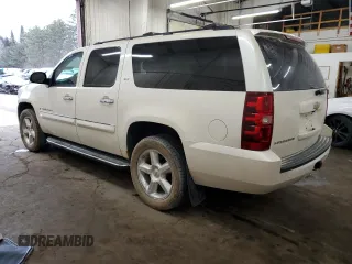 2008 Chevrolet Suburban LTZ with VIN 1GNFK16368R193216, listed as a Copart auction lot 43755925 with 222,905 mi miles and Salvage Title. Bid and sale history available at carsss.com. Image 2.