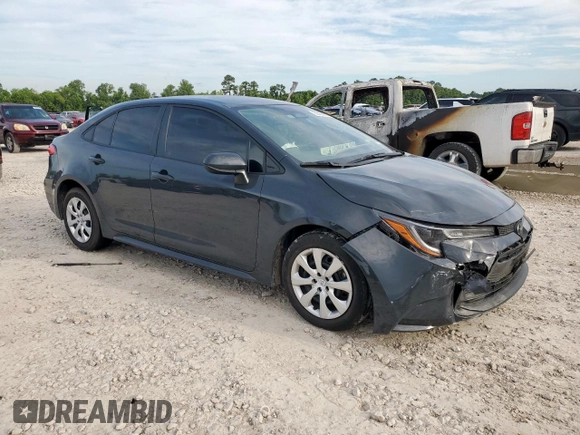 2024 Toyota Corolla LE with VIN 5YFB4MDE5RP081297, listed as a Copart auction lot 62408895 with 36,092 mi miles and Salvage title. Bid and sale history available at DreamBid. Image 4.