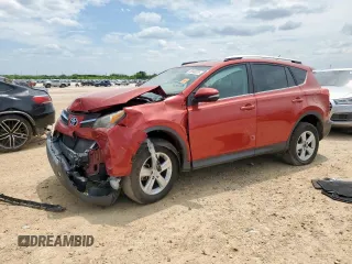 2013 Toyota RAV4 XLE z VIN 2T3WFREV6DW020823, wystawiony jako Copart lot #65840025 z przebiegiem 135 935 mil mil oraz Czysty tytuł • Clean title. Historia ofert i sprzedaży dostępna na DreamBid. Obrazek 1.