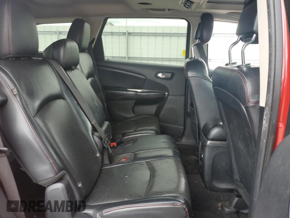 2015 Dodge Journey R/T with VIN 3C4PDDEGXFT578859, listed as a Copart auction lot 64094455 with 147,970 mi miles and Salvage title. Bid and sale history available at DreamBid. Image 11.