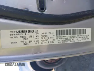 2014 Dodge Journey American Value with VIN 3C4PDCAB2ET259183, listed as a IAAI auction lot 42207868 with 132,564 mi miles and . Bid and sale history available at DreamBid. Image 9.
