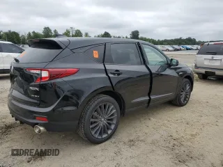 2023 Acura RDX w/A-Spec Advance Package with VIN 5J8TC2H81PL006474, listed as a Copart auction lot 72649754 with 18,538 mi miles and Salvage Title. Bid and sale history available at carsss.com. Image 3.