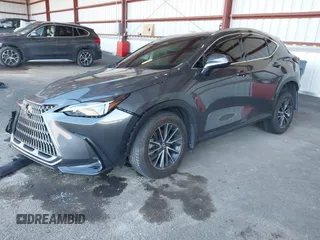 2024 Lexus NX with VIN 2T2GGCEZ6RC038902, listed as a IAAI auction lot 41902076 with 22,647 mi miles. Bid and sale history available at carsss.com. Image 2.