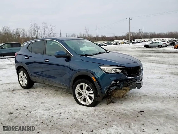 2020 Buick Encore GX Preferred with VIN KL4MMCSL7LB079300, listed as a Copart auction lot 86556114 with 75,303 mi miles and Salvage Title. Bid and sale history available at carsss.com. Image 14.