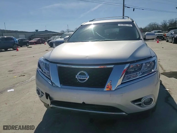 2015 Nissan Pathfinder Platinum with VIN 5N1AR2MN0FC608647, listed as a Copart auction lot 47306115 with 147,247 mi miles and Clean Title. Bid and sale history available at carsss.com. Image 12.
