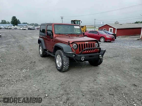 2014 Jeep Wrangler Sport with VIN 1C4AJWAG7EL197285, listed as a Copart auction lot 63451105 with 141,547 mi miles and Salvage title. Bid and sale history available at DreamBid. Image 14.