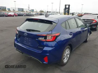 2024 Subaru Impreza with VIN JF1GUABC7R8379504, listed as a IAAI auction lot 42172088 with 14,521 mi miles and . Bid and sale history available at DreamBid. Image 4.