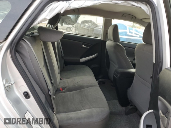 2013 Toyota Prius One with VIN JTDKN3DU3D5561150, listed as a Copart auction lot 47964065 with 0 mi miles and Salvage Title. Bid and sale history available at carsss.com. Image 10.