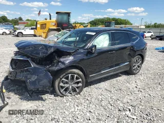 2022 Acura MDX Technology z VIN 5J8YE1H48NL037421, wystawiony jako Copart lot #54993655 z przebiegiem 29 656 mil mil oraz Szkoda całkowita • Salvage title. Historia ofert i sprzedaży dostępna na DreamBid. Obrazek 1.