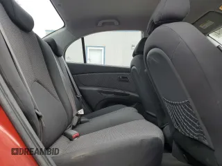 2010 Kia Rio LX with VIN KNADH4A37A6665399, listed as a Copart auction lot 72571284 with 132,610 mi miles and Salvage Title. Bid and sale history available at carsss.com. Image 10.