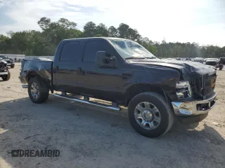 2008 Ford F-250 XL with VIN 1FTSW21R68EA06383, listed as a Copart auction lot 54917015 with 195,462 mi miles and Salvage title. Bid and sale history available at DreamBid. Image 4.